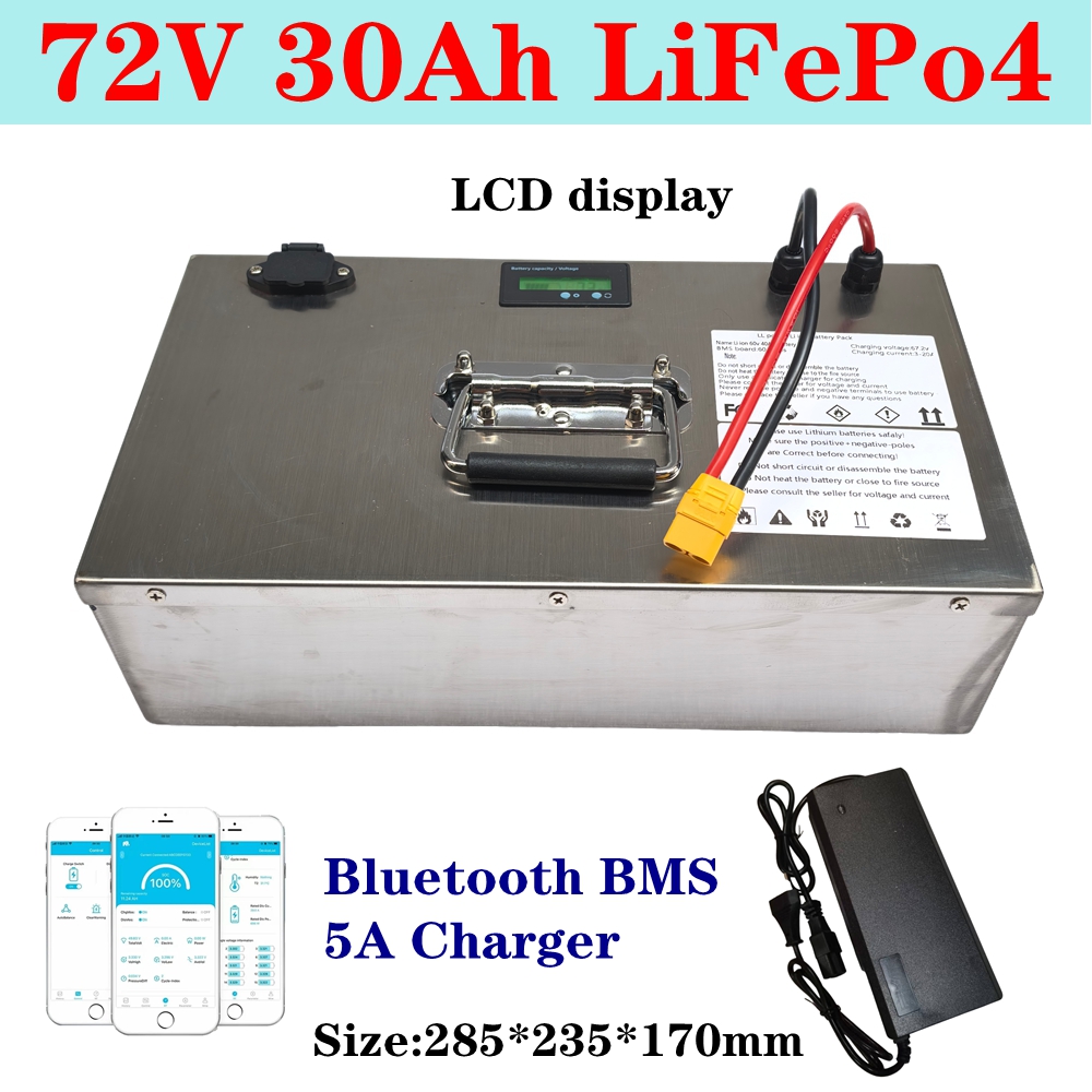Upgraded 72V 30Ah 20Ah Lifepo4 - 72V 30Ah Lifepo4 Battery Pack 评论和价格