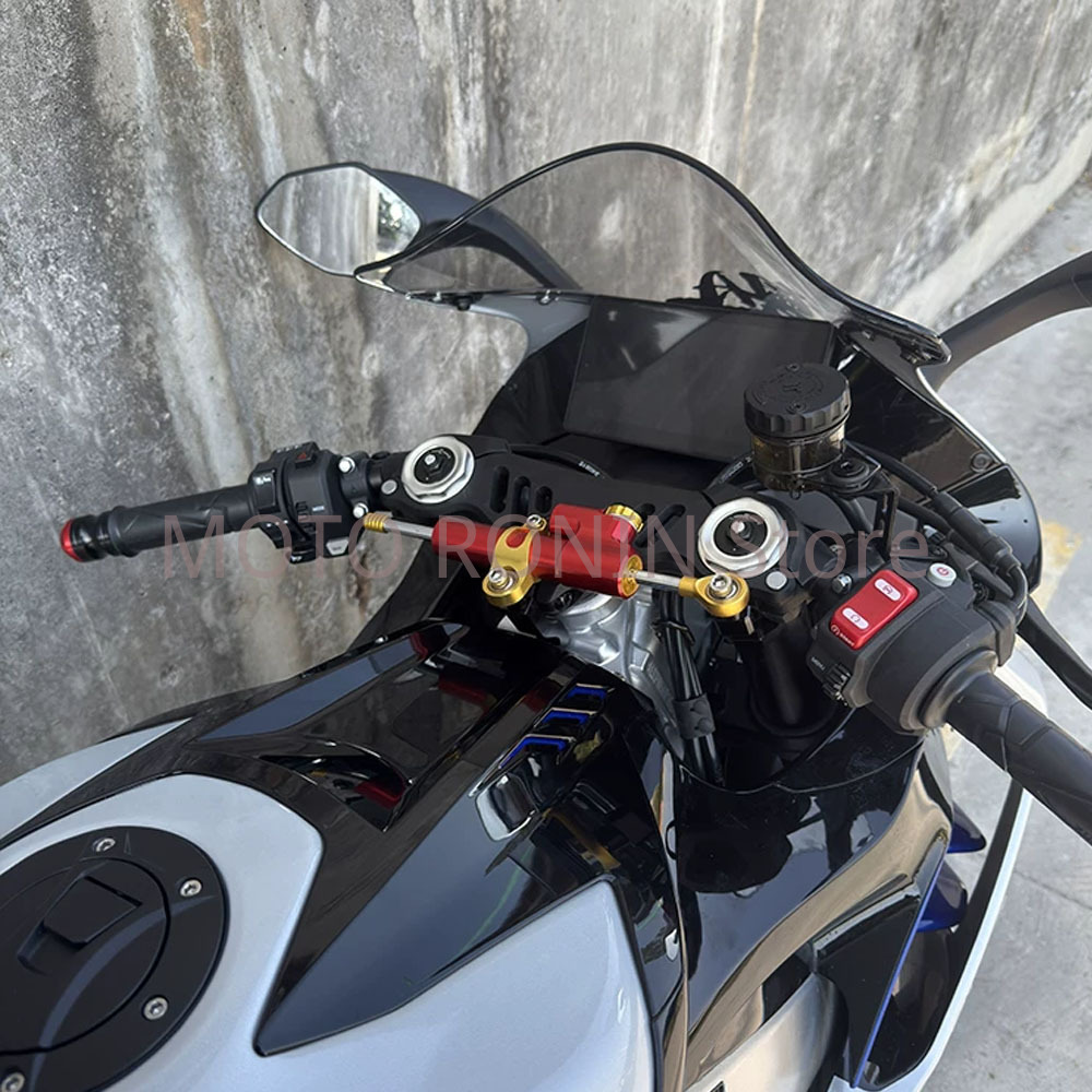 Motorcycle CNC Aluminum Stabil - Steering Damper Stabilizer Kit Cnc 评论和价格