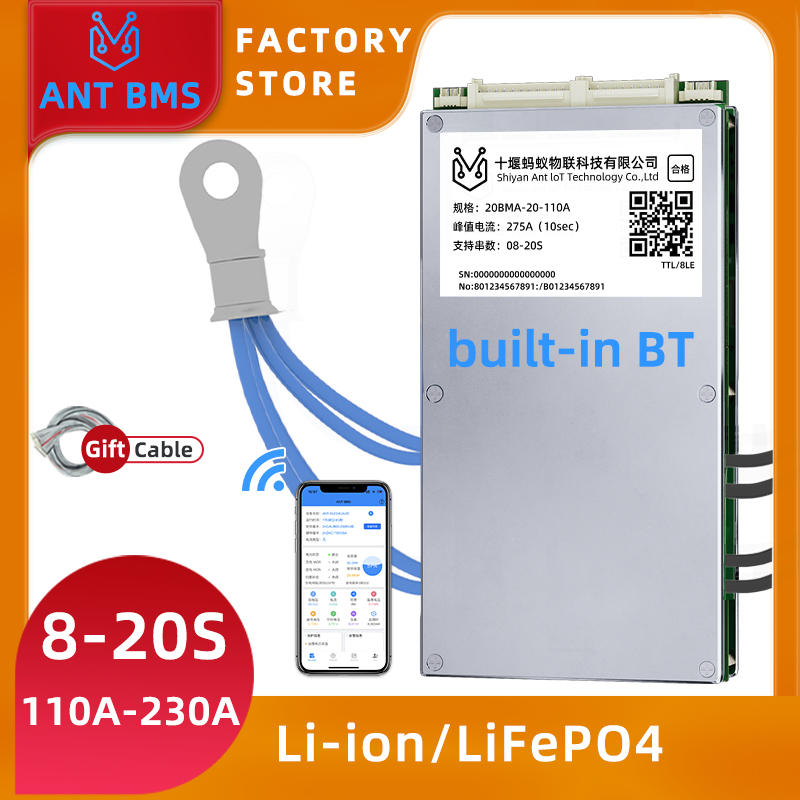 ANT Smart Balance BMS 8S-20S   - Smart Bms 20S 72V 150A Bluetooth 评论和价格